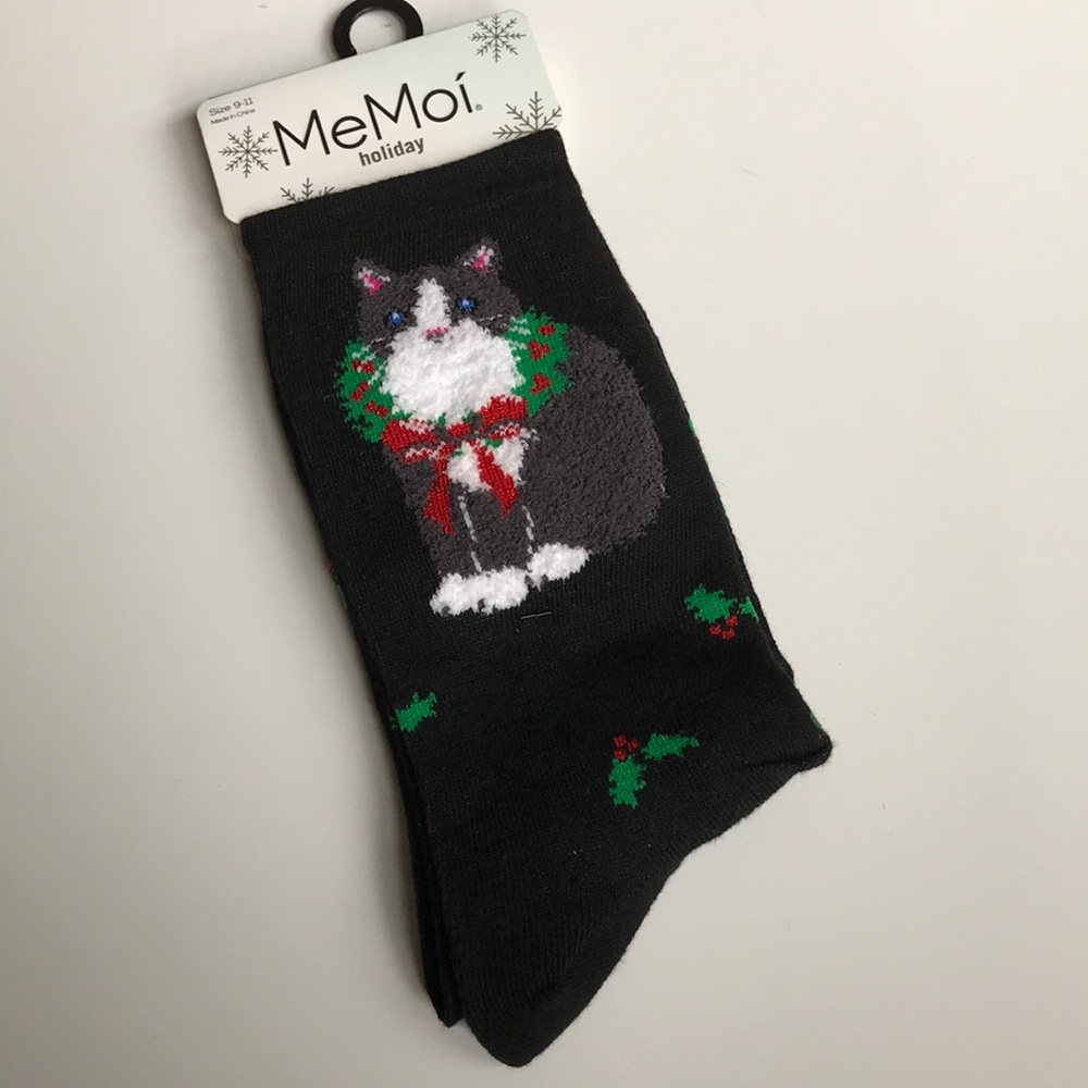 Cat socks Memoi Novelty Cat Socks NWT Crew Socks